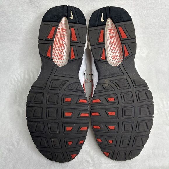 Nike Max Air Running Shoe White Red Hearts On Laces Women’s Size 10 - Picture 11 of 12